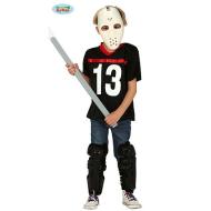 Costume Giocatore Di Hockey Assassino Bambino Taglia 5-6 Anni (83446)