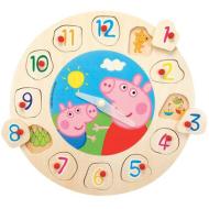 Peppa Pig orologio puzzle in legno (100007216009)