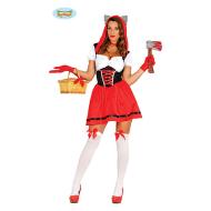 Costume Donna Cappuccetto Rosso Lupo Taglia M (84453)