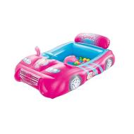 Auto Sportiva gonfiabile di Barbie con Volante e Schienale 25 Palline Colorate (93207)