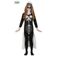 Costume Sirena Scheletro Bambina Taglia 10-12 Anni (83474)