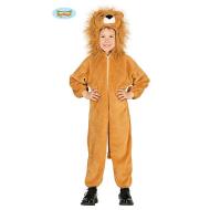 Costume Leone Re Della Foresta Bambino Taglia 3-4 Anni (87488)