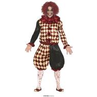 Costume Clown Del Terrore Adulto Taglia 48-50 (79494)