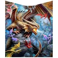 Anne Stokes Dragon Nest Blanket