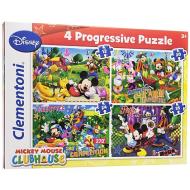 Puzzle 12+20+24+35 Pezzi Mickey (21502)