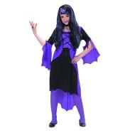 Costume Vampiressa Viola 8-10 anni