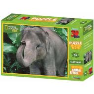 Puzzle 3D Nat Geo: Elefante