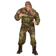 Costume Adulto Soldato Muscoloso S
