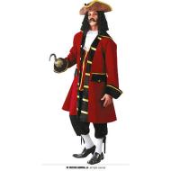 Costume Capitano Dei Pirati Adulto Taglia S 46-48 (80514)