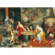 6000 pezzi - Bruegel - Allegoria della vista e dell'olfatto (36515)
