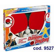 Racchette Ping Pong 2 con rete (9527)