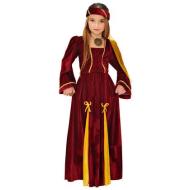 Principessa Medievale (Vestito, Copricapo Con Velo) (140 Cm / 8-10 Years)