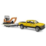 Ram 2500 Power Wagon Con Rimorchio E Mini Scavatore (02546)