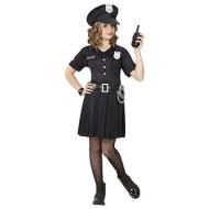 Poliziotta (Vestito, Cintura, Cappello) (140 Cm / 8-10 Years)
