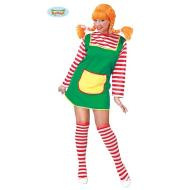 Costume Donna Bambina Eccentrica Forzuta Taglia L (80557)