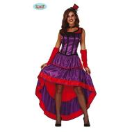 Costume Donna Ballerina Del Saloon Taglia M (86557)