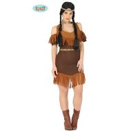 Costume Donna Indiana Nativa D'america Taglia L (88558)
