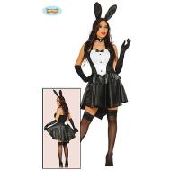 Costume Donna Pin Up Coniglietta Sexy Taglia S (84567)