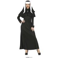 Costume Suora Gotica Adulta Taglia 38-40 (79568)