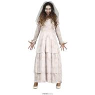 Costume Fantasma Arrabbiato Adulta Donna Taglia 36-38 (79575)