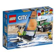 Pick up 4x4 con catamarano - Lego City (60149)