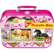Puzzle Valigetta 2x26, 2x48 Pezzi Cavalli