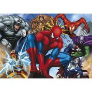 Puzzle 250 pezzi Spider-Man villans behind