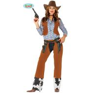 Costume Donna Cowgirl Taglia L (88590)