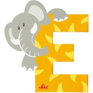 Lettera E Elefante