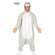 Pigiama Ippopotamo Uomo Donna Taglia M (88613)