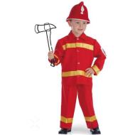 Costume Fireman Pompiere taglia VII (63621)