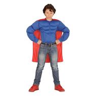Costume Super Hero Muscoloso 5-7 anni