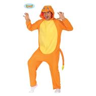 Pigiama Drago Arancione Uomo Donna Taglia L (84626)