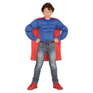 Costume Super Hero Muscoloso 8-10 anni