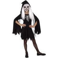 Costume Ragazza Scheletro Cappuccio (S8665-Tw) 11-13 anni