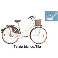 Bici 26" Ferrara Lusso White/Lilia