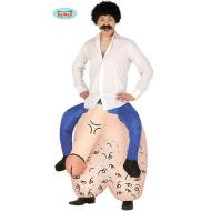 Costume Uomo Pene Con Testicoli Gonfiabile Taglia L (88666)