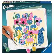 CreArt Serie Trend quadrati - Poppy: Papaveri (23667)