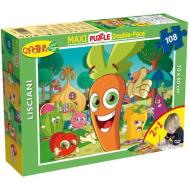 Puzzle Double Face Supermaxi 108 Carotina And Friends