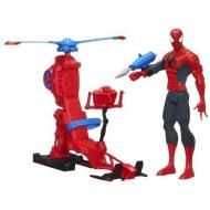 Spider-Man Elicottero + Action Figures 30 Cm (A6747E27)