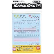 Gundam Decal 38 Hguc Zeon 3 Gd38