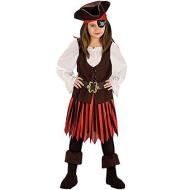 Costume piratessa tg.VI 8-10 anni (65680)