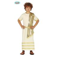 Costume Patrizio Romano Bambino Taglia 5-6 Anni (83689)