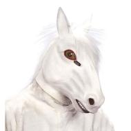 Maschera cavallo bianco