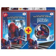 Spider-Man Puzzle 100 pezzi + minipuzzleball 54 pezzi (10694)