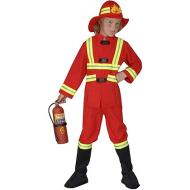 Costume pompiere 8-10 anni