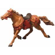 Samurai - Cavallo Fulvo Con Imbracatura Rossa (65708)
