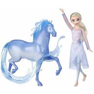 Frozen 2 Elsa con cavallo Nokk (E5516EU)