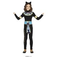 Costume Gatto Egiziano Bambina 5-6 Anni (77722)