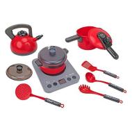 Playset Cucina Pentole E Piastra Cottura